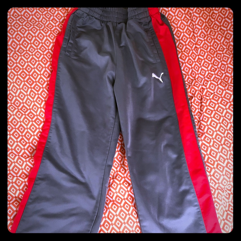 Puma Boys insulated running pants size 6 small